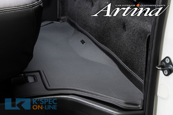 Artina 3Dフロアマット セカンド 200ハイエース標準 手動スライドドア