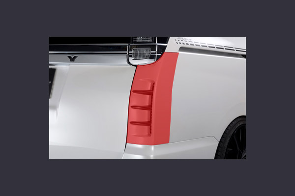 トヨタ【80系ヴォクシー [ZS]】SilkBlaze リアコーナーダクト