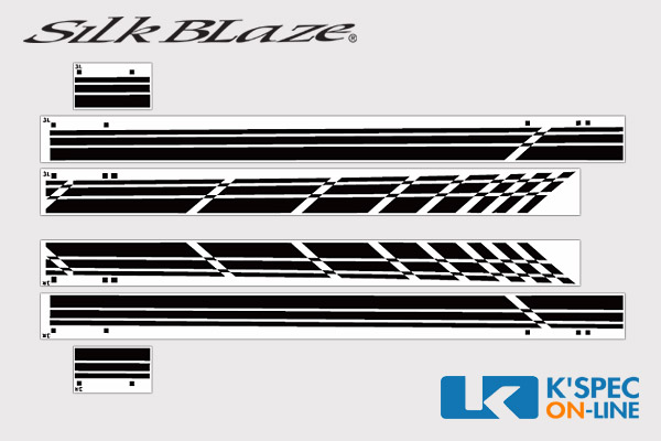 SilkBlaze GLANZEN サイドデカール【30系アルファード/ヴェルファイア