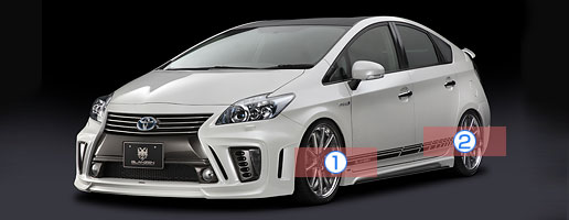 ハーデス！！！30プリウス　シャレン 製作車両：30プリウス後期＠BALANCEデモカー | BALANCEのブログ