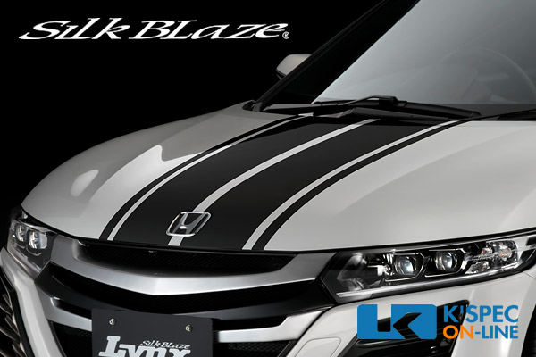 Silkblaze Lynxworks ボンネットストライプ S660 Aタイプ Silkblaze ステッカー デカール S660 K Spec Online Shop