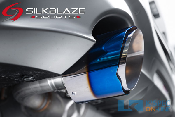SilkBlaze Sports マフラーカッター [チタン/真円ハス切り