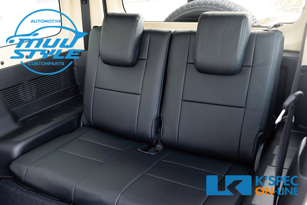 MUU STYLE ムースタイル ワイルドメンズ シートカバー forジムニー ジムニー JB64W / ジムニーシエラ JB74W フロント レッドステッチ [入荷待ち]MuuSTYLE ワイルドメンズシートカバーforジムニー