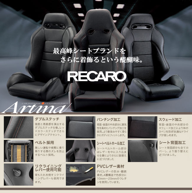 RECARO SR6 シートカバー