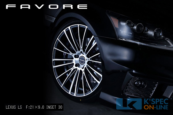 SilkBlaze FAVORE アルミホイール 20×9.5J/ +50/ 114.3-5H/ 60φ マット