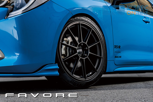 SilkBlaze FAVORE アルミホイール F10S 18×8.5J [+45] 5/100 φ56.1 MB