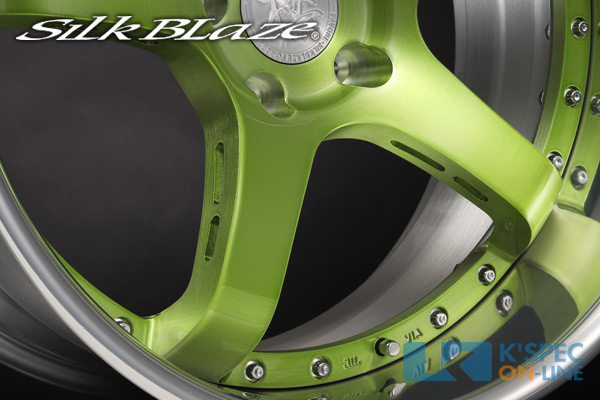 SilkBlaze FAVORE 極鍛 アルミホイール 18×9.5J -3 5H/114.3 φ73