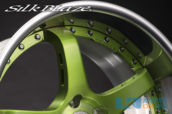 SilkBlaze FAVORE 極鍛 アルミホイール 18×9.5J -3 5H/114.3 φ73