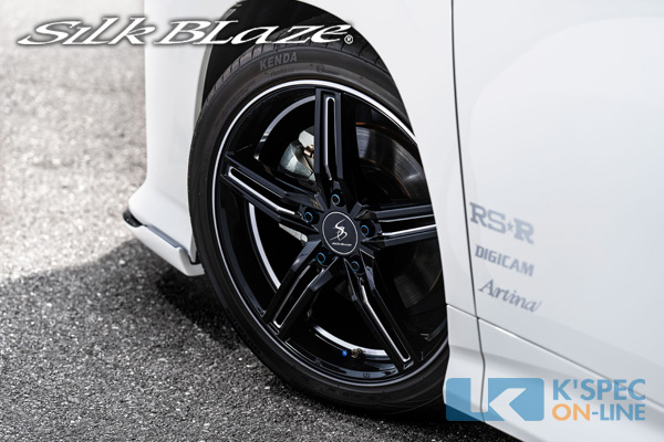 SilkBlaze アルミホイール S590 18×7.5 [+45] 5/114.3 φ73 GBK