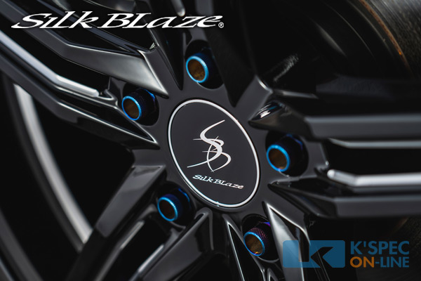 SilkBlaze アルミホイール S590 18×7.5 [+45] 5/114.3 φ73 GBK/POL